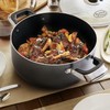 Aramco Alpine Cuisine Dutch Oven, 3-Quart, Silver/Gray