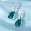 Austrian Crystal Teardrop Dangle Drop Earrings for Women