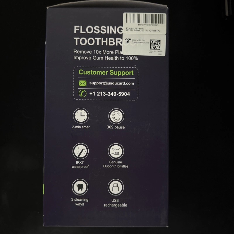 Ducard - 3-in-1 Electric Flossing Toothbrush - NEW