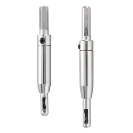 General Tools 290ST Self Centering Hinge Drill Bit Set, 2-Piece, Metal, 7/64”, 9/64”