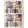 Sponsor Racing Decal Sticker Tuning Racing Sheet Size: 27 x