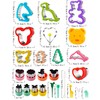Nifogo Cookie Cutters 45 Pieces, Cookie Cutters, Sandwich Cutters Fruit