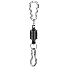 T6063 Aviation Aluminum Mini 2kg Strong Magnetic Quick Release Hanging Buckle Fixator Diving AccessoryBlack