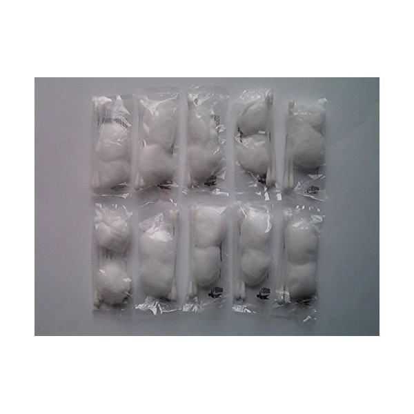 Disposable Traval Vanity Kit (Cotton Swabs and Cotton Balls) (Pack