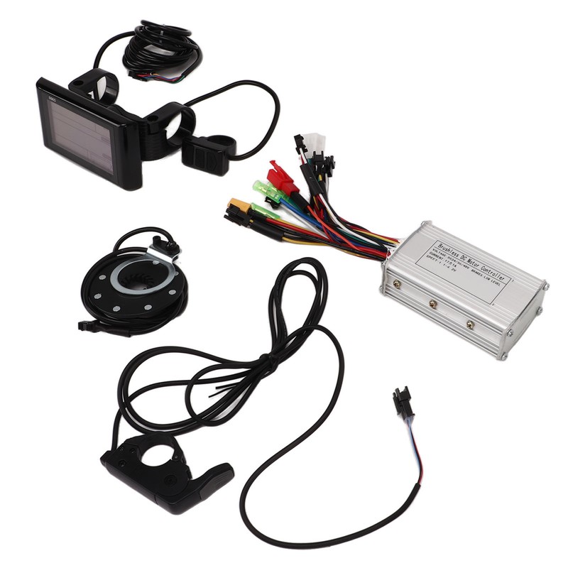 Motor Brushless Controller Sine Wave 3 Modes Thumb Trottle LCD