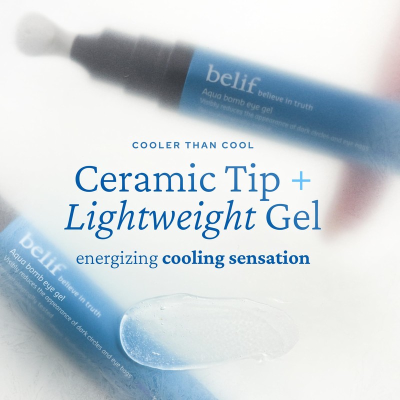 belif Aqua Bomb Cooling Eye Gel - Caffeine & Hyaluronic