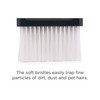 CleanPEAK Mini Portable Dustpan and Brush Set with Soft Grip