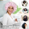 Satin Bonnet Silk Bonnet for Curly Hair Bonnet Braid Bonnet