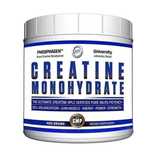 Creatina Monohidratada Hi Tech Pura Fosfageno 400gr/80serv L