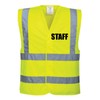 Hi Viz Yellow Visibly Stick On Your Staff Safety High