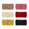 DRESHOW Diadema Mujer Invierno Diadema Cabeza Anchas Cabello Turbante Banda