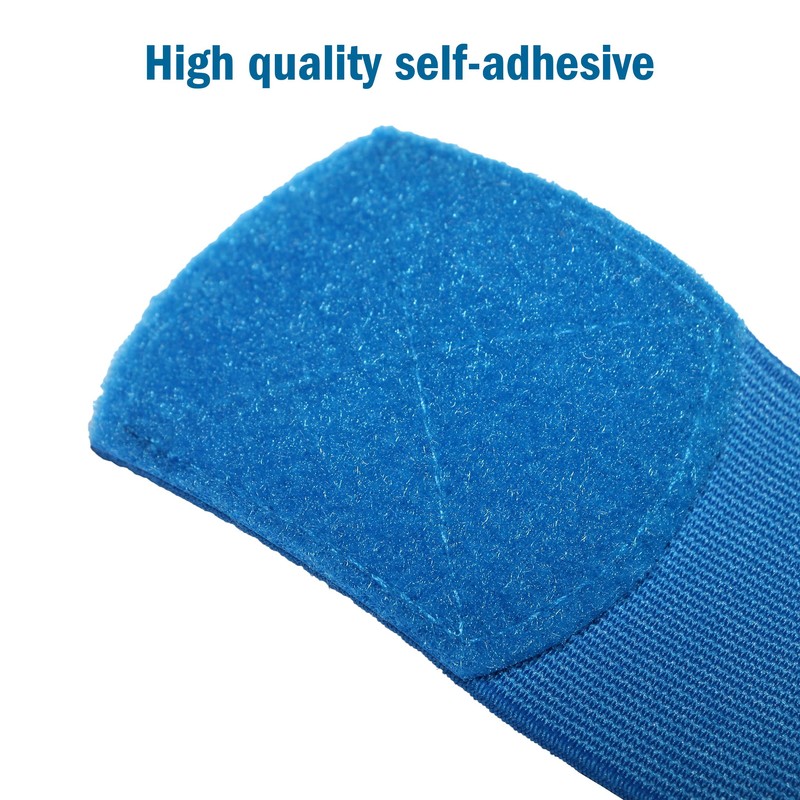 WISEPLAYERFC Football Shin Pad Strap - 2 Elastic Bands for