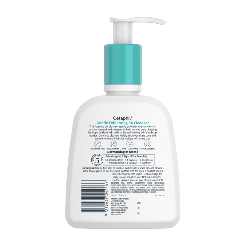 Cetaphil SA Exfoliating Cleanser 236ml