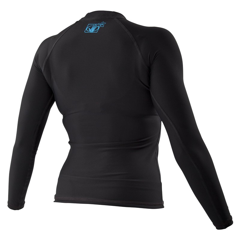Body Glove Women's Basic Fitted Long Sleeve Rash Guard Tops,