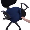 smiry Stretch Jacquard Office Computer Chair Seat Covers, Removable Washable