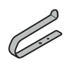 Sommer S10092-00002 Garage Door Remote Visor Clip S10250 S10560