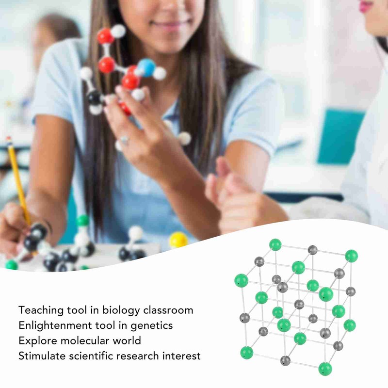 Molecular Structure Model Chemistry Sodium Chloride Crystal Demo Teaching Aids