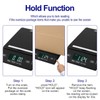 Accuteck 50 lb All-in-One Black Digital Shipping Postal Scale with