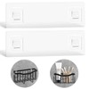 MURLONG Adhesive Hooks for Sink Caddy, Replacement Adhesive Hooks for