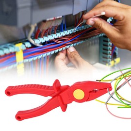 Wire Cutters, Multifunctional Plastic Insulating Plastic Side Cutters for Instrument Installation and Circuit Separation