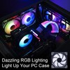DS Wireless Assembled Case Fans, Case Fans, 120MM LED Fans