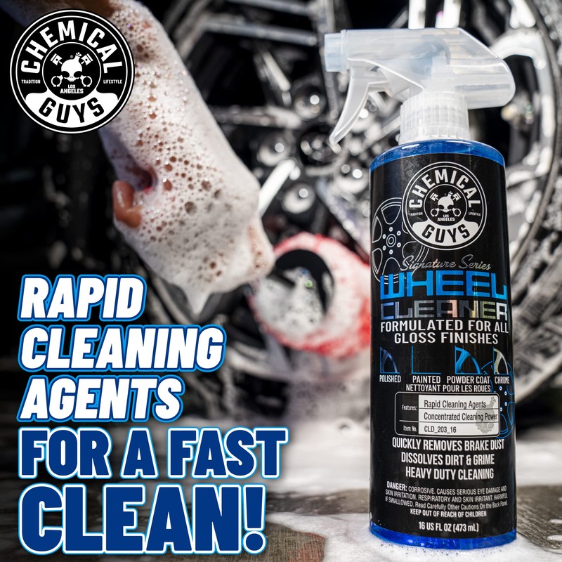 Chemical Guys CLD_203 Signature Series Wheel Cleaner, Formated For All