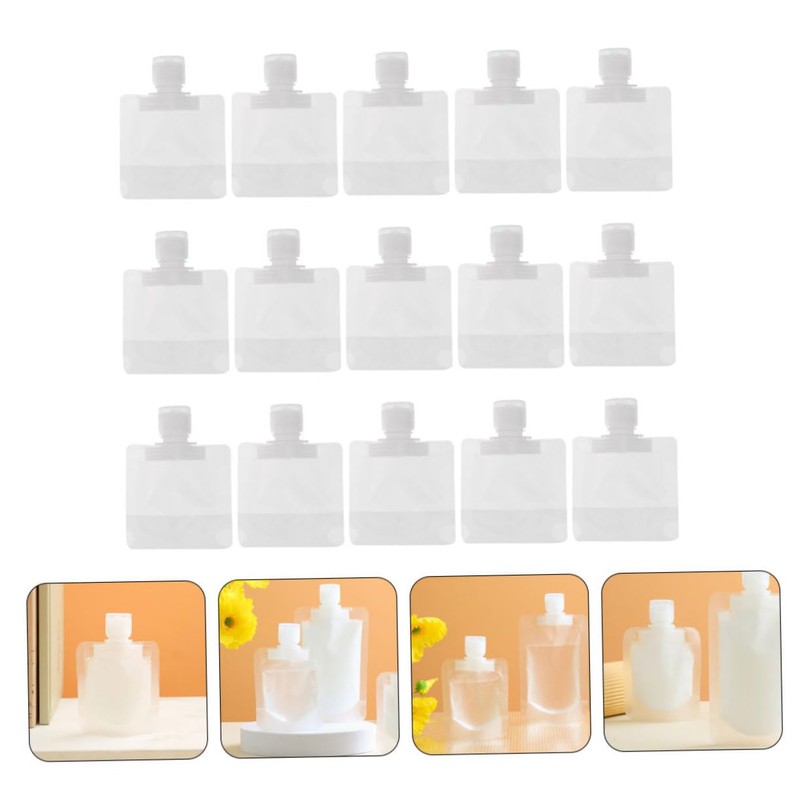 FRCOLOR 30 Pcs Lotion Bag Empty Squeeze Bag Sub Shower