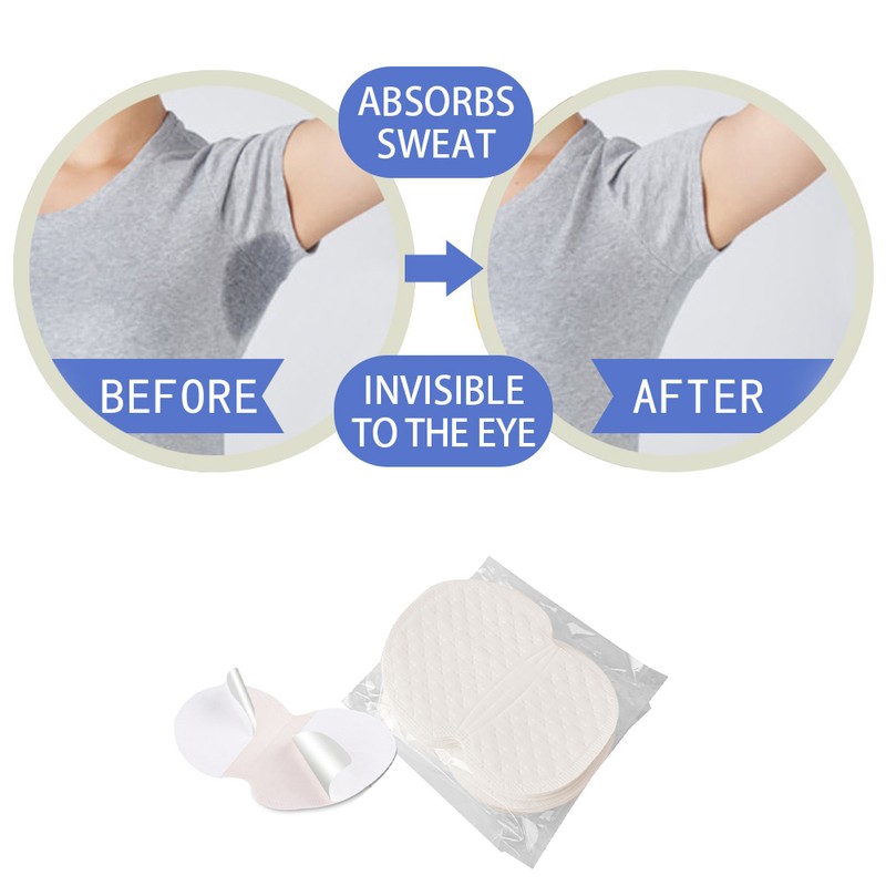 Underarm Sweat Pads Invisible Armpit Sweat Pads Disposable Dress Shields