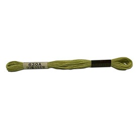 COSMO #25 Embroidery Thread, 630A, 16.2 ft (8 m) Box