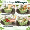 Foldable Hanging Sink Drain Basket Collapsible Kitchen Faucet Food Strainer