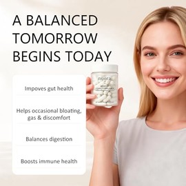 Gut Health Capsules, Gut Biofilm Probiotic Ritual with Berberine, Promotes Metabolism & Gut, Vegan, Non-GMO, for Women, 90 Capsules