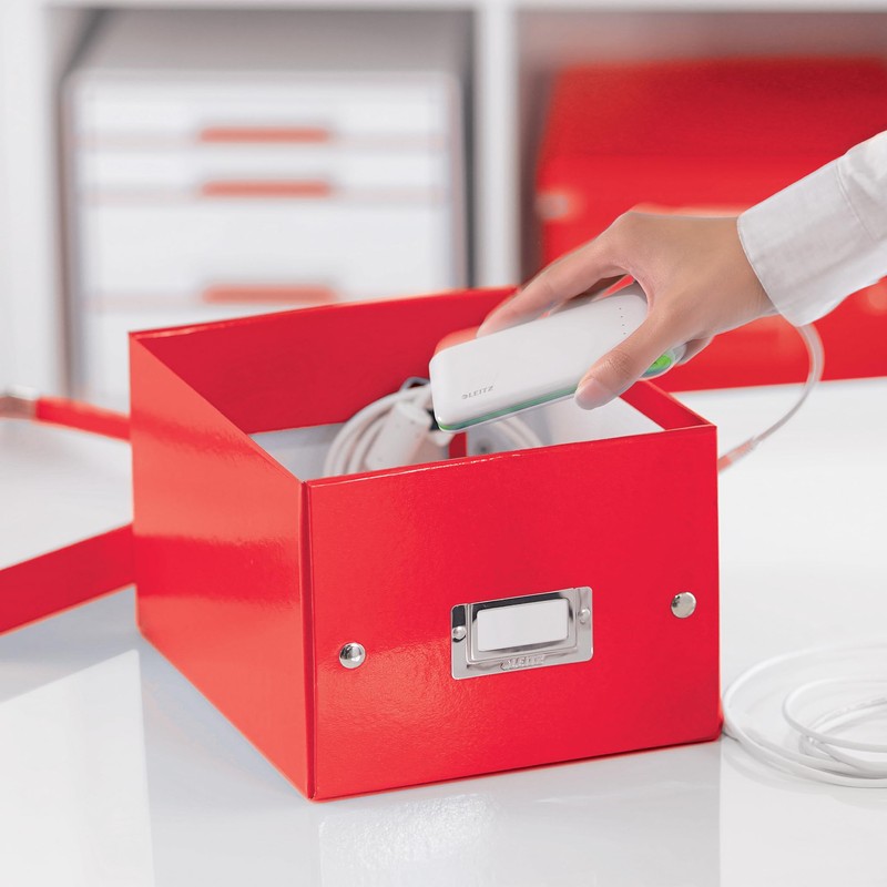Leitz WOW A5 Storage Box, Click and Store Range, Small