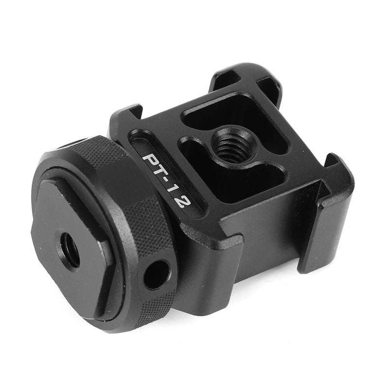 Ulanzi PT‑12 SLR Mirrorless Camera Three Heads Hot Shoe Cold