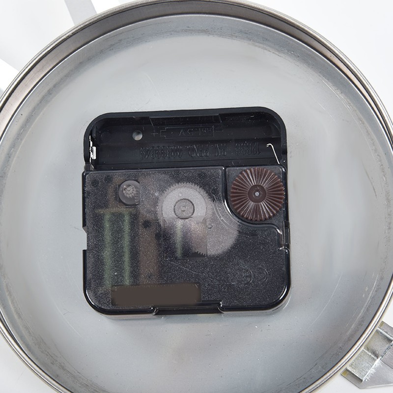 DIY Wall Clock Frameless Design Self Adhesive 3D Decorative Effect