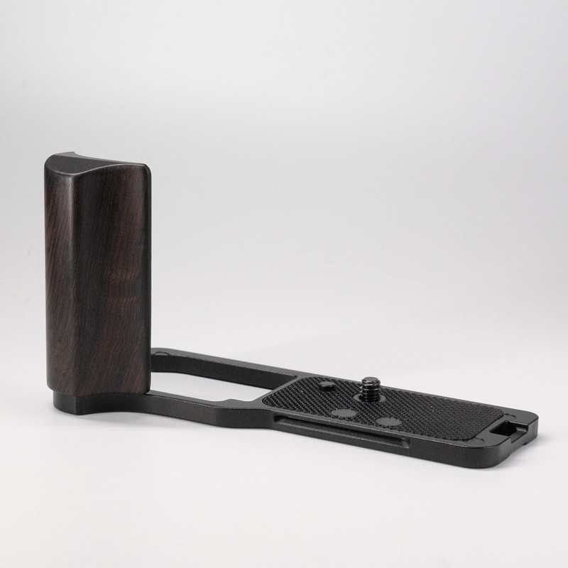 Iborrys Luxury Retro Solid Wood Camera Grip, Compatible with Nikon