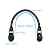 Jeesblsy Leather Handbag Handles, Bag Handle, Leather Replacement Bag Hanger,