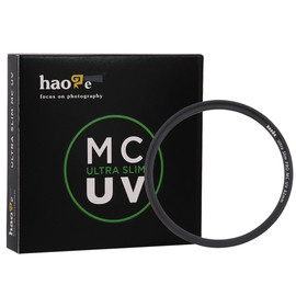 Haoge 62mm Ultra Slim Mc Uv Protective Multicoated UV Lens Filter for Canon Nikon Sony Minolta Pentax Olympus Panasonic Leica Zeiss TAMRON Digital Camera DSLR Lens