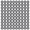 PATIKIL M3 Nylon Flat Washers, 120 Pcs 3mm ID 6mm