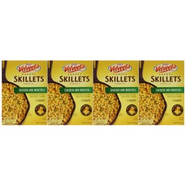 Kraft Velveeta Cheesy Skillets Dinner Kit Chicken and Broccoli Net Wt 13.6 Oz (Pack of 4)