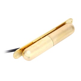 Electric Guitar Single Coil Pickup with Alnico V Magnet, DIY Your Guitar, for Electric Guitars and Cigar Electric Box Guitars (Gold)