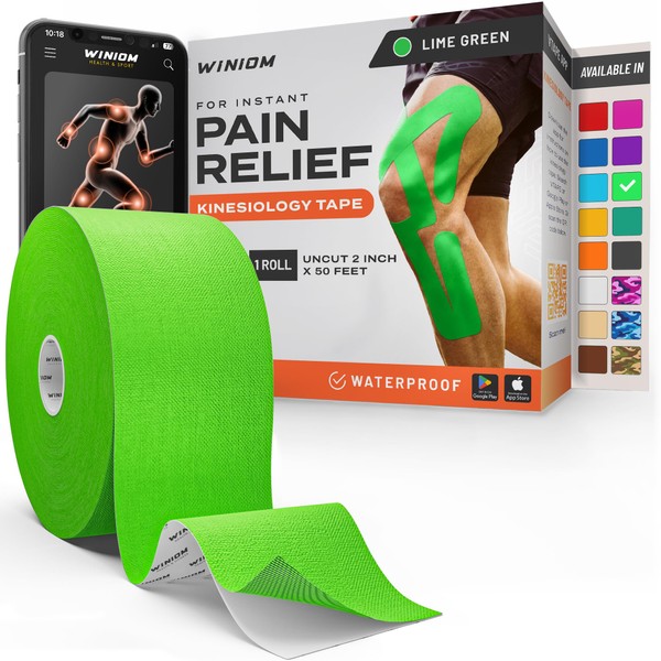 Kinesiology Tape-Incredible Support for Athletic Sports and Recovery + Free