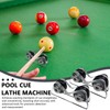Pool Cue Lathe Machine - Billiards Straightness Tester,Club Roller, Inspect
