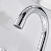 Phiestina Widespread Bathroom Sink Faucet, 3 Hole 8 Inch Chrome
