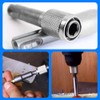 2 Pcs SDS Bit Adapter Hex Socket Drill Holder Converter