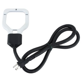 500W Bird Bath Heater, Cast Aluminum Deicer, Storage Tank Heater, Thermostation-Controlled Water Heater for Winter Livestock, Poultry, Animals, Birds Drinking