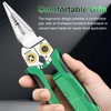 8 in 1 Wire Stripping Pliers with Voltage Tester, Multi-function