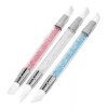 Alet Trend 3 Pinceles De Silicon Doble Punta Para Uñas