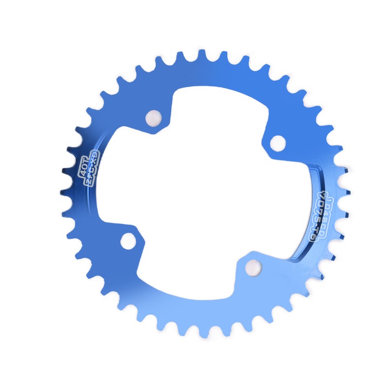 FMFXTR Bicycle Single Chainring Bike 104 BCD 40T Round Narrow