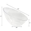 NW Party Clear Angled Bowls | 20 oz Plastic Bowls