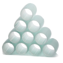 KHEERANA 10 Pieces Self Grip Hair Rollers 40MM Medium Hair Curlers For Short And Long Hair Salon Hairdressing Curler For Curling And Styling Hair Self Holding DIY Roller For Hair Grip